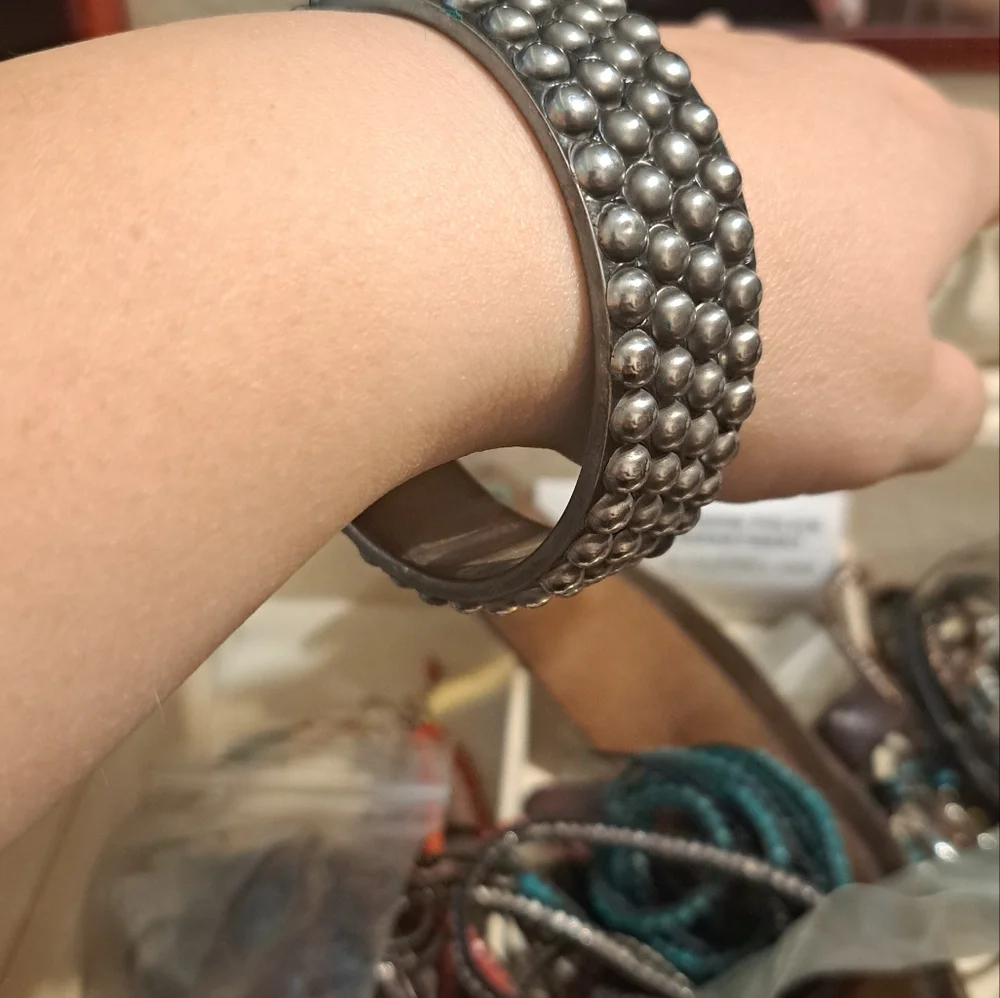 Silver bangle - Picture 4 of 5